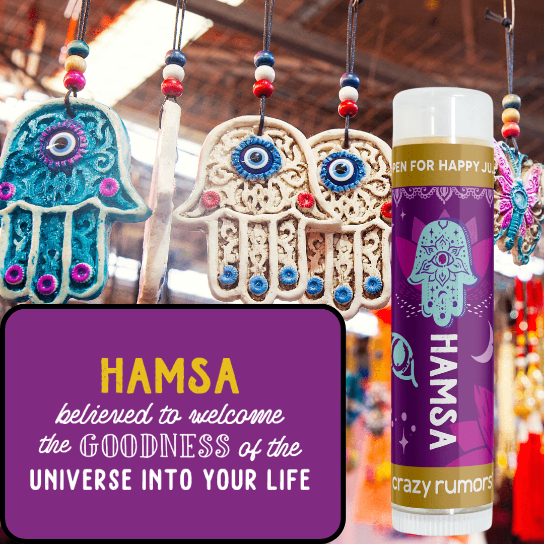 Happy Juju Hamsa Lip Balm by Crazy Rumors - The Mystical Moon Online Store