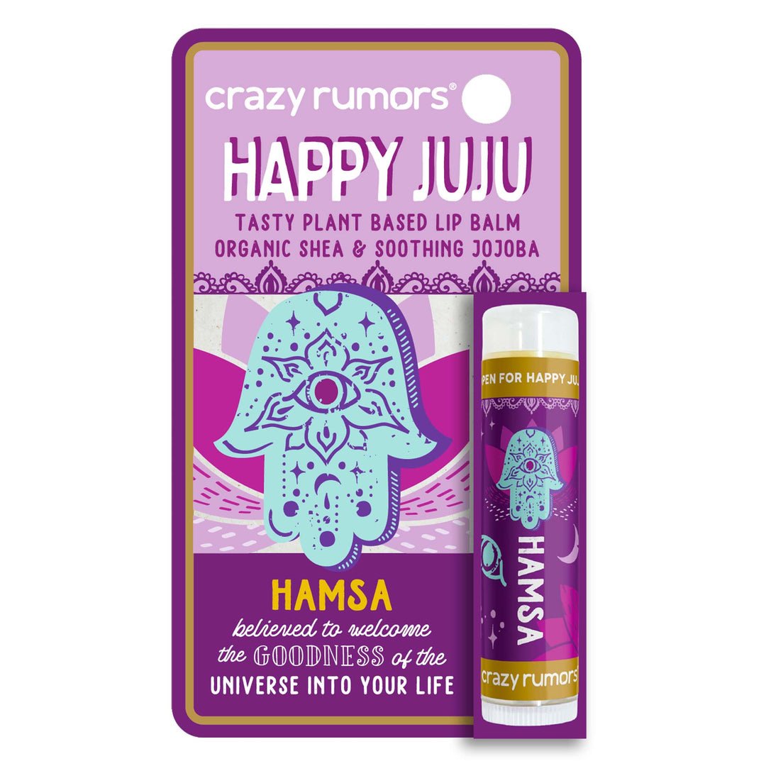 Happy Juju Hamsa Lip Balm by Crazy Rumors - The Mystical Moon Online Store