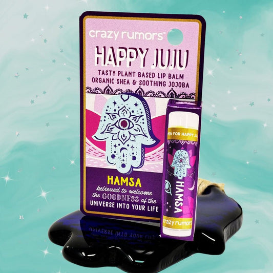 Happy Juju Hamsa Lip Balm by Crazy Rumors - The Mystical Moon Online Store
