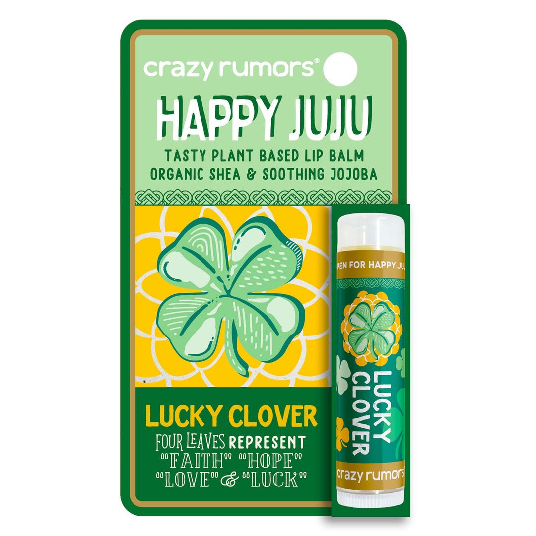 Happy Juju Lucky Clover Lip Balm by Crazy Rumors - The Mystical Moon Online Store