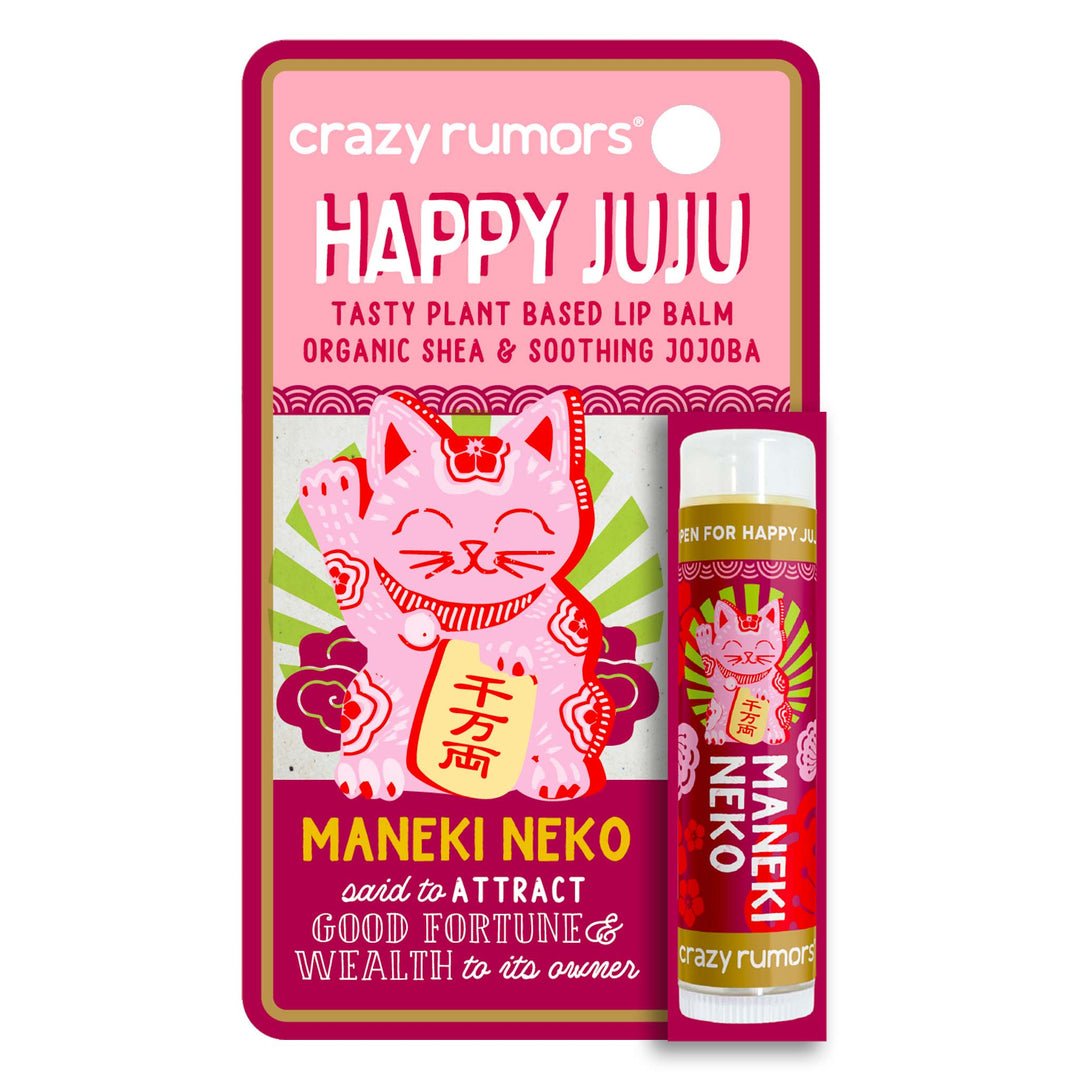 Happy Juju Maneki Neko Lip Balm by Crazy Rumors - The Mystical Moon Online Store