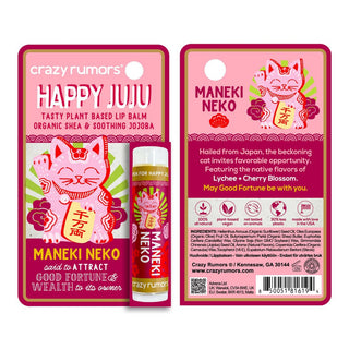 Happy Juju Maneki Neko Lip Balm by Crazy Rumors - The Mystical Moon Online Store