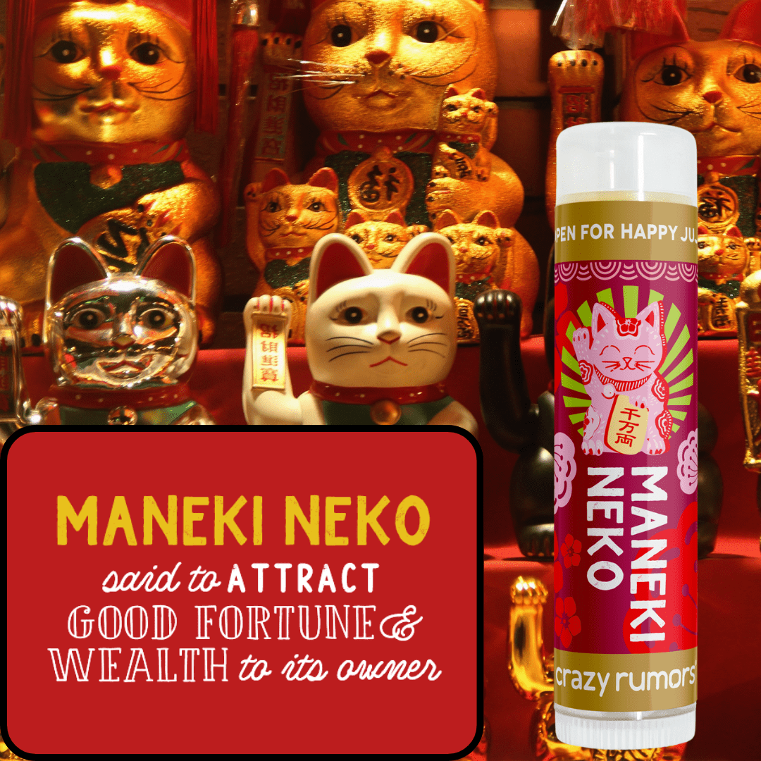 Happy Juju Maneki Neko Lip Balm by Crazy Rumors - The Mystical Moon Online Store