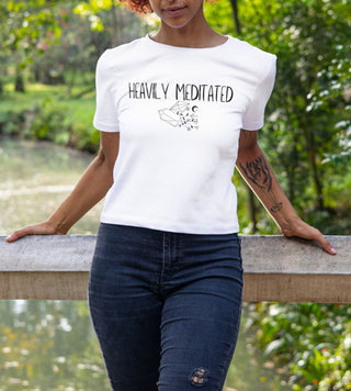 Heavily Meditated T-Shirt - The Mystical Moon Online Store