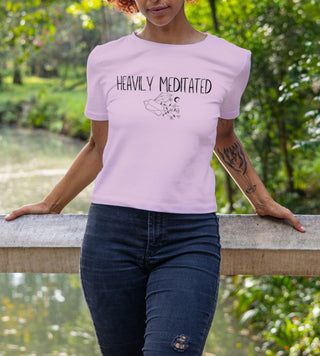 Heavily Meditated T-Shirt - The Mystical Moon Online Store