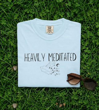 Heavily Meditated T-Shirt - The Mystical Moon Online Store