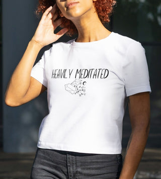 Heavily Meditated T-Shirt - The Mystical Moon Online Store