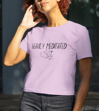 Heavily Meditated T-Shirt - The Mystical Moon Online Store