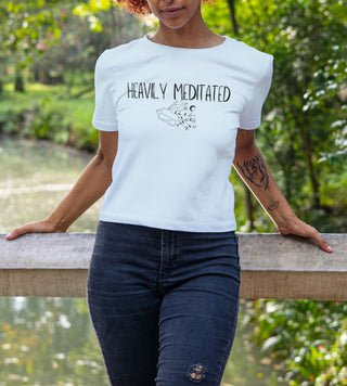 Heavily Meditated T-Shirt - The Mystical Moon Online Store