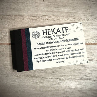 Hekate Mini Spell Ritual Kit Travel pack - The Mystical Moon Online Store