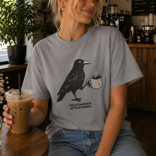 Hello Darkness My Old Friend T-Shirt - The Mystical Moon