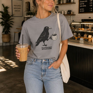 Hello Darkness My Old Friend T-Shirt - The Mystical Moon
