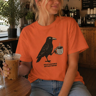 Hello Darkness My Old Friend T-Shirt - The Mystical Moon