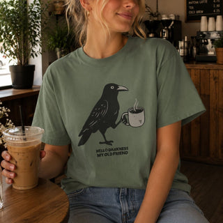 Hello Darkness My Old Friend T-Shirt - The Mystical Moon