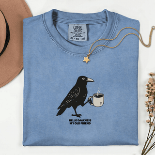 Hello Darkness My Old Friend T-Shirt - The Mystical Moon Online Store