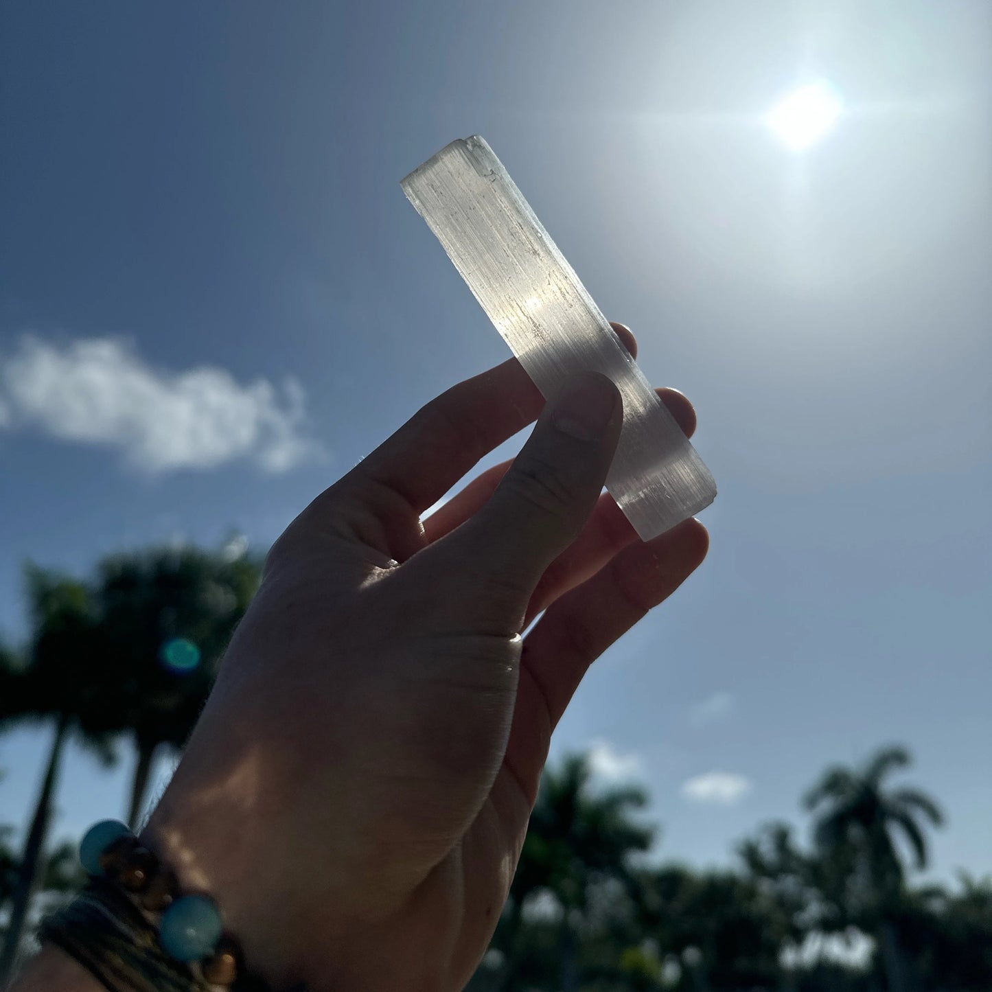 Selenite Wand