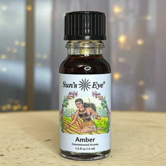 Amber ritual oil