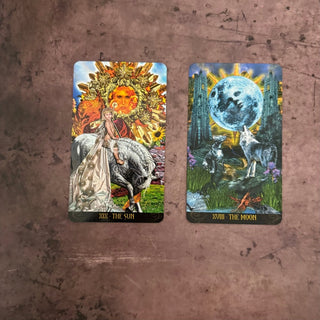 Illuminati Tarot by Kim Huggens and Erik C. Dunne - The Mystical Moon