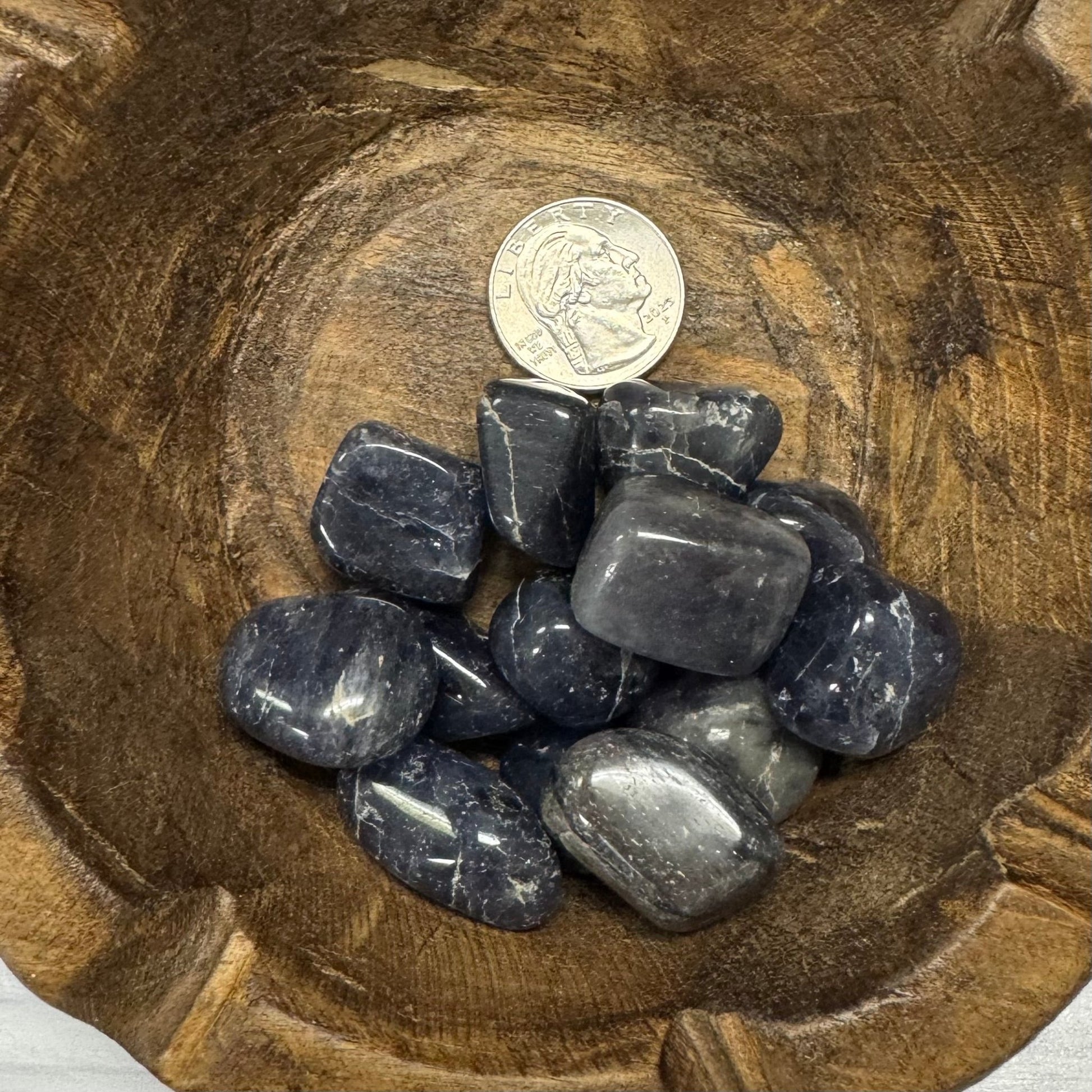Iolite Tumbled Crystal - The Mystical Moon Online Store
