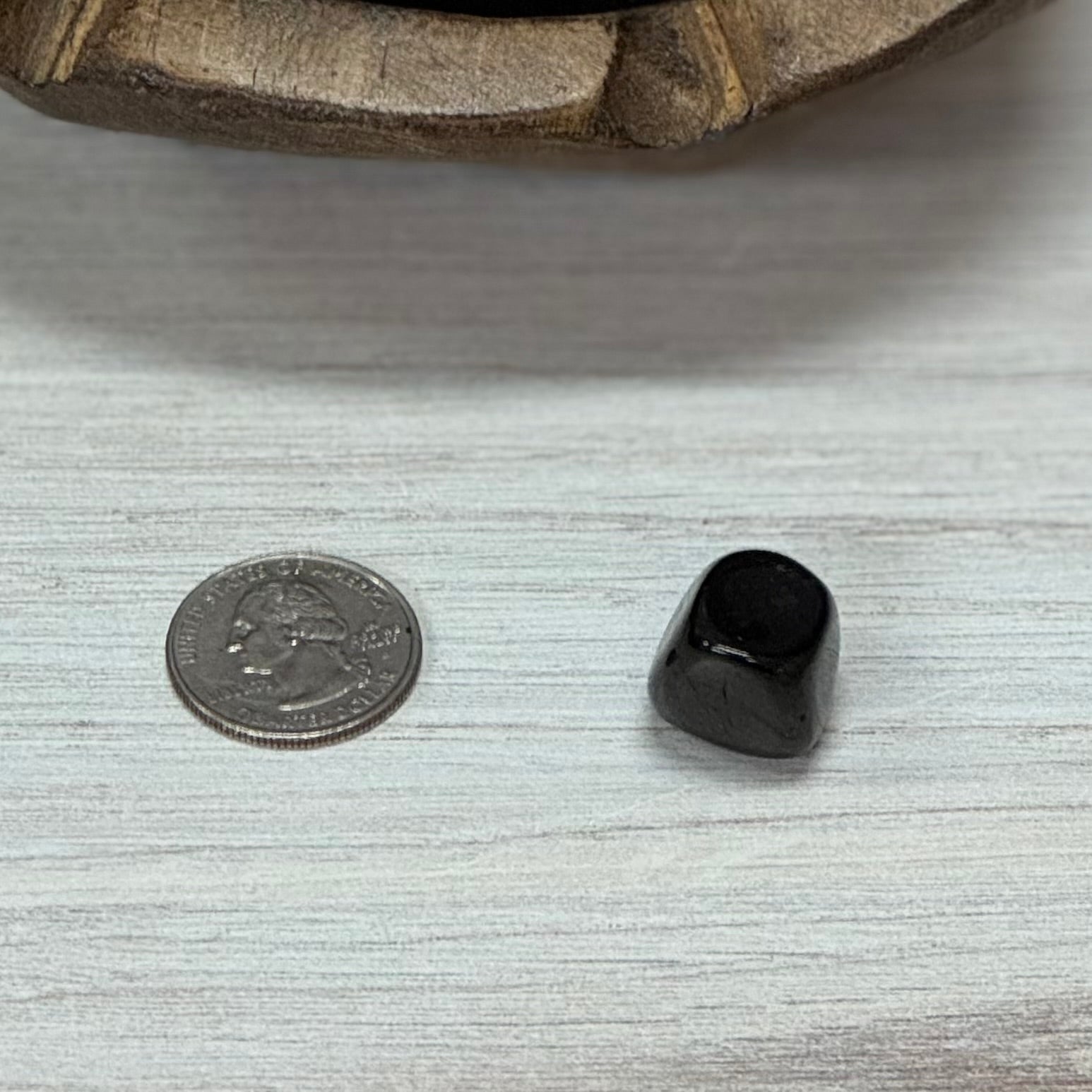Jet Tumbled Crystal - The Mystical Moon Online Store