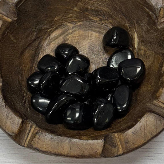 Jet Tumbled Crystal - The Mystical Moon Online Store
