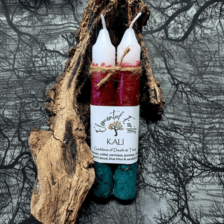 Kali Herbal Intention Candles - The Mystical Moon Online Store