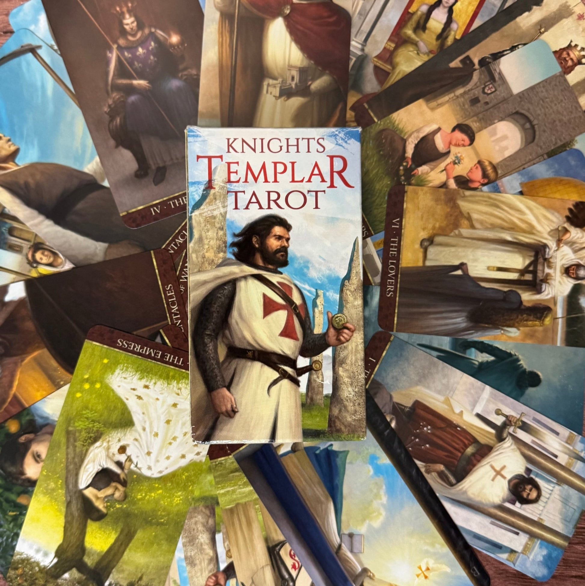 Knights Templar Tarot by Floreana Nativo - The Mystical Moon Online Store