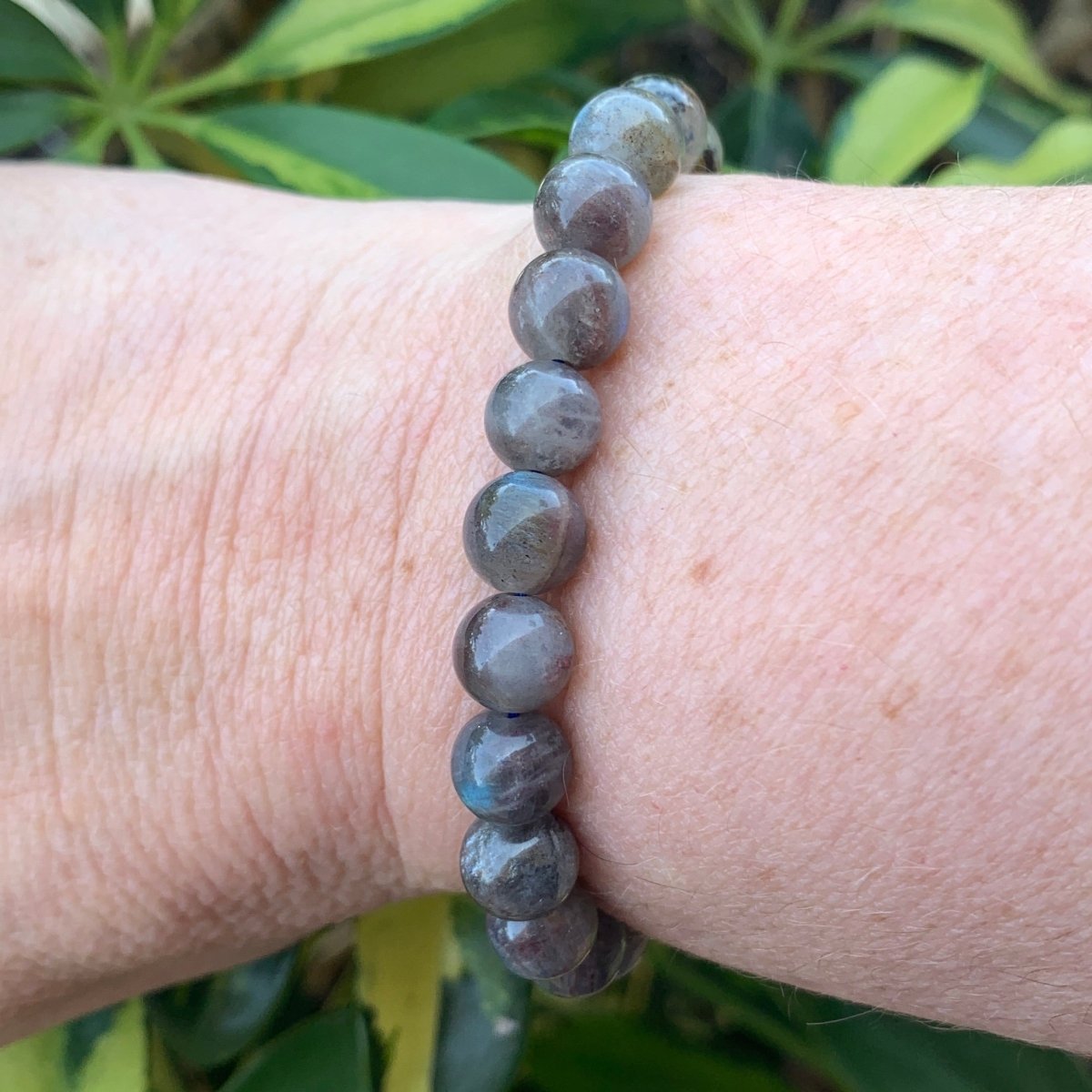 Labradorite Beaded Bracelet 8mm - The Mystical Moon Online Store