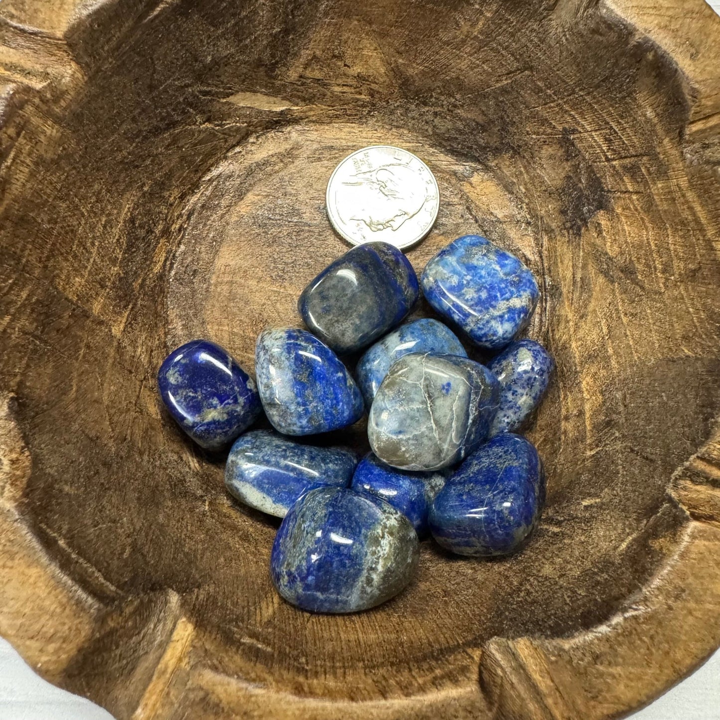 Lapis Lazuli Tumbled Crystal - The Mystical Moon Online Store