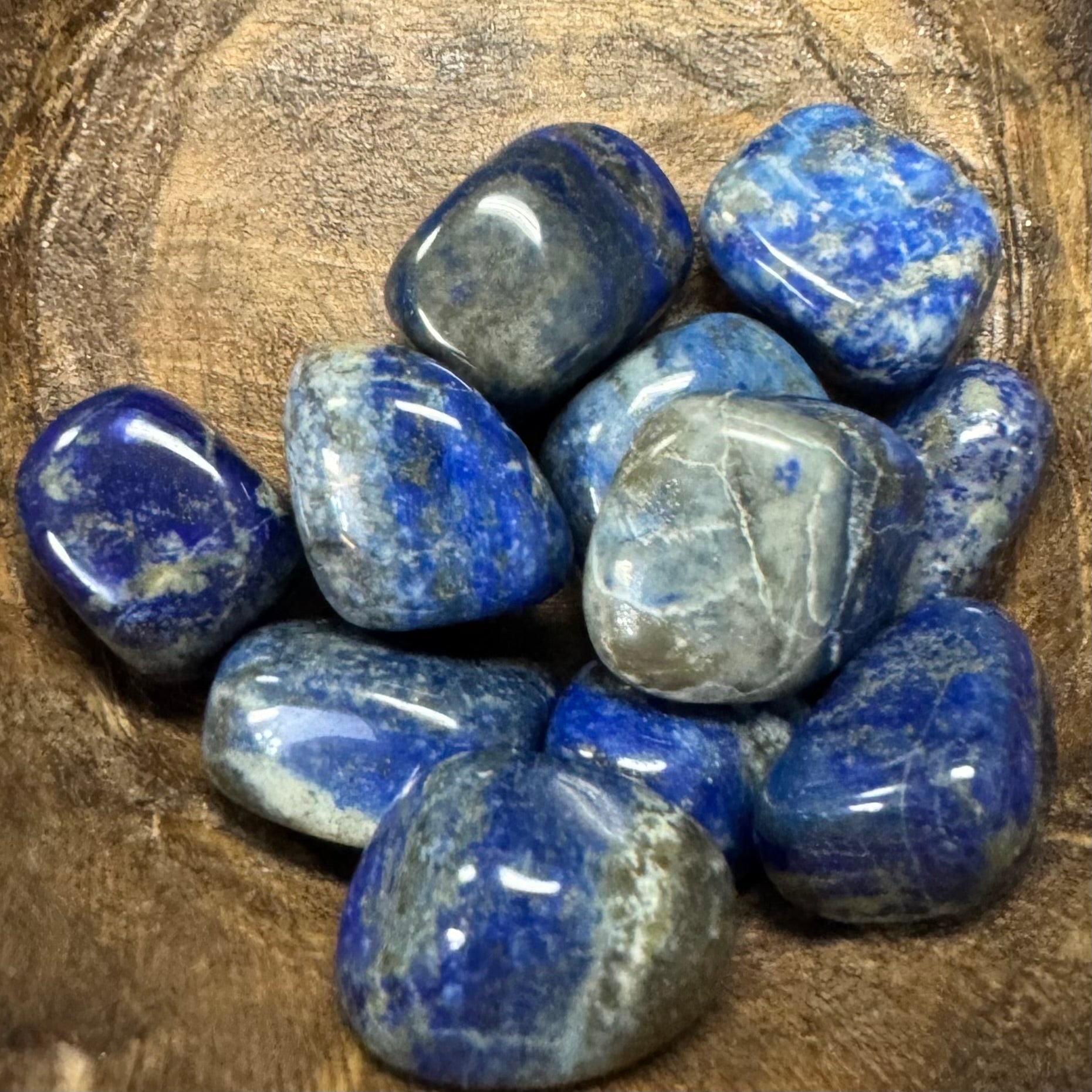Lapis Lazuli Tumbled Crystal - The Mystical Moon Online Store
