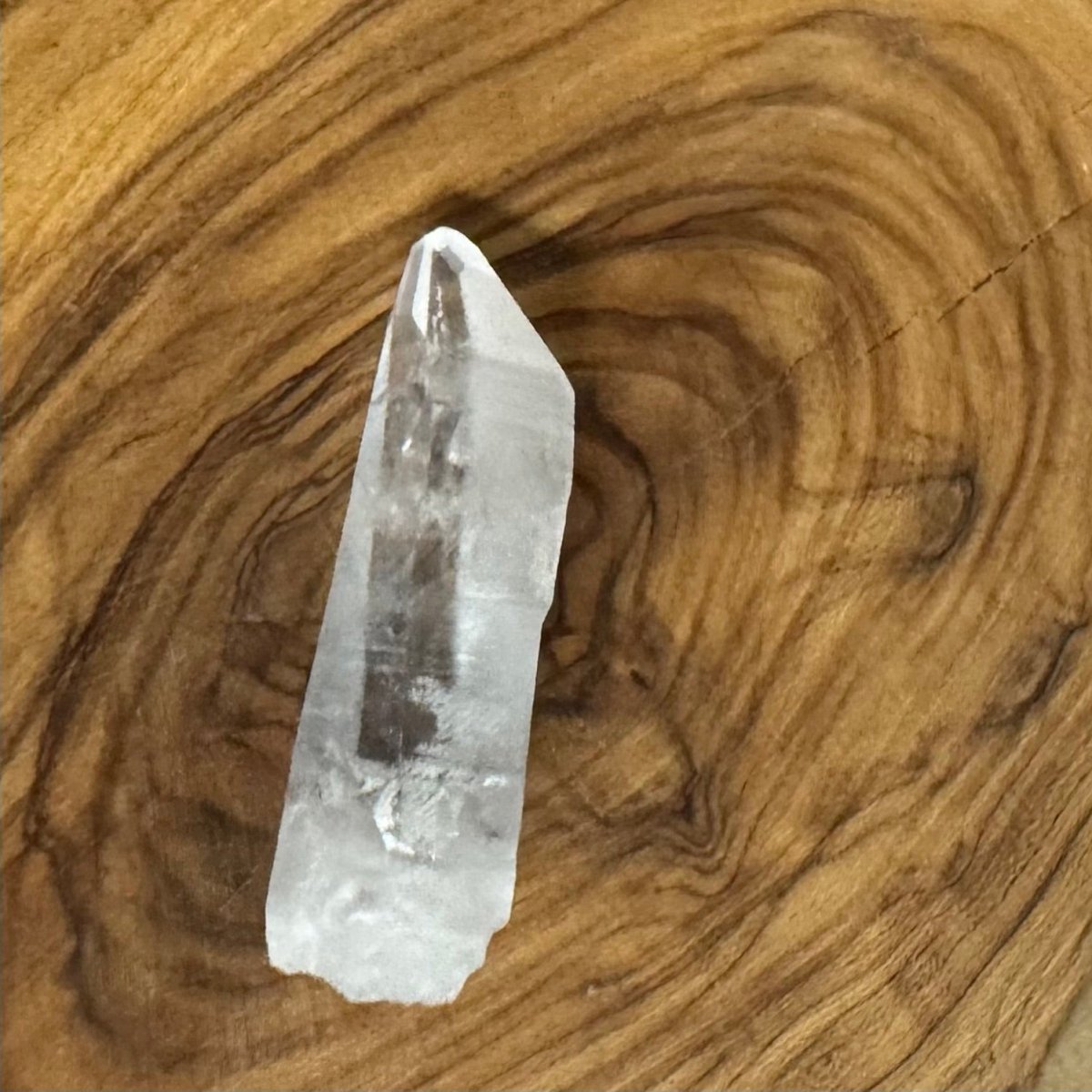 Lemurian Seed Crystal Wand – Mini Light Activation Tool (1”) - The Mystical Moon Online Store