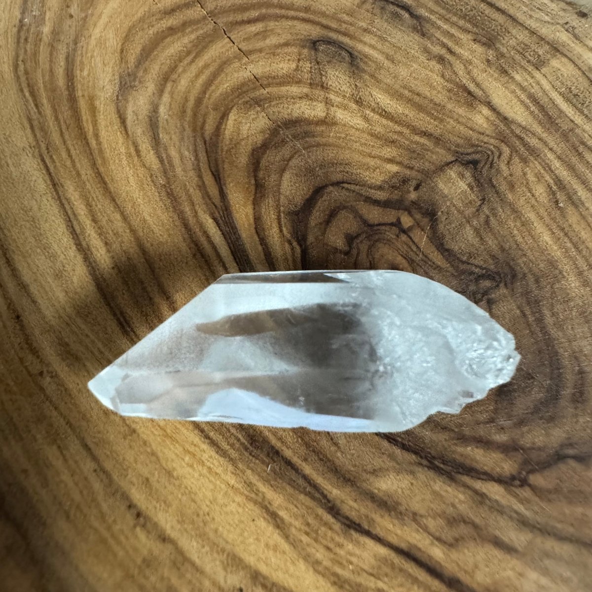 Lemurian Seed Crystal Wand – Mini Light Activation Tool (1”) - The Mystical Moon Online Store