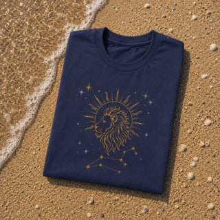 Leo Born to Shine Zodiac Tee - The Mystical Moon