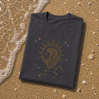 Leo Born to Shine Zodiac Tee - The Mystical Moon