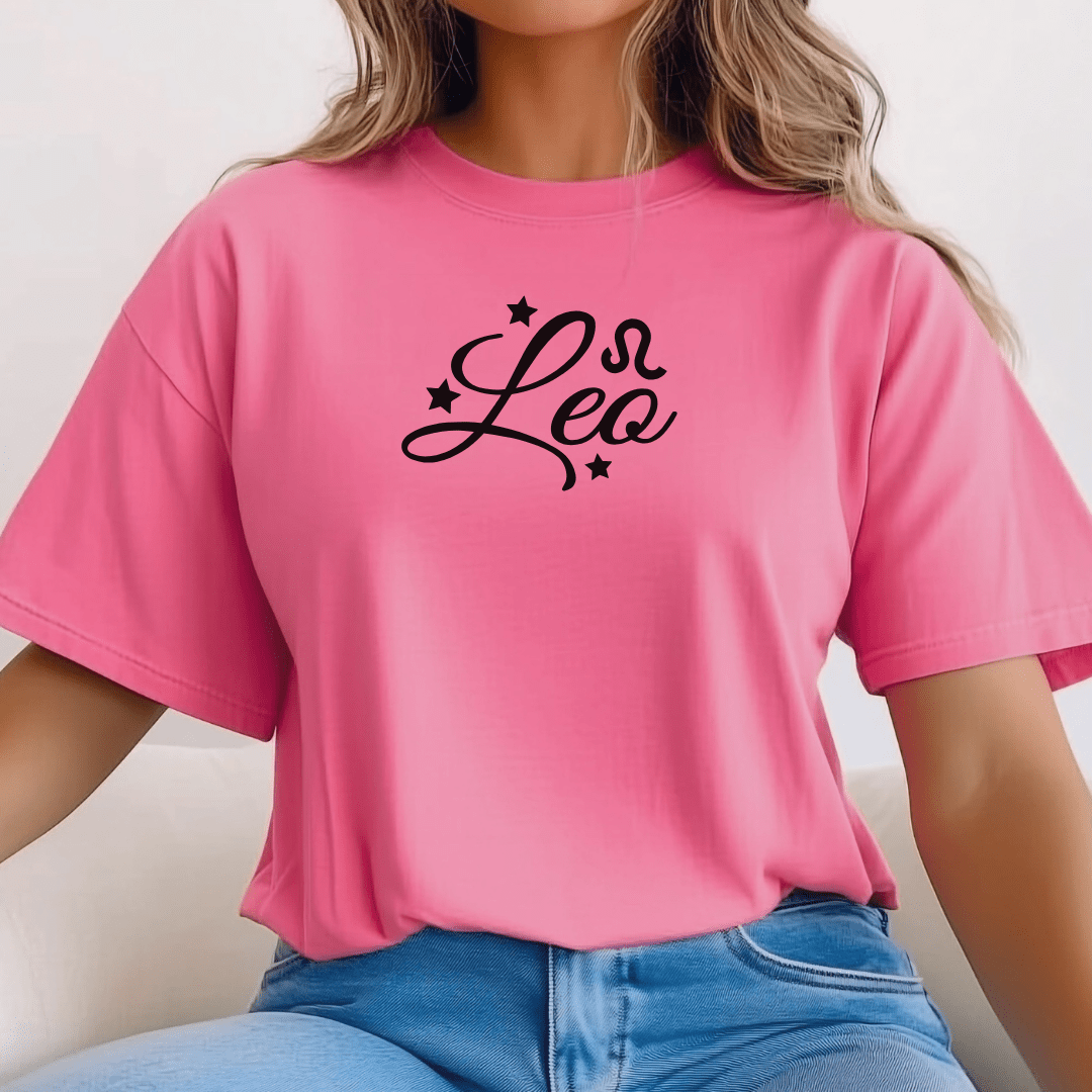 Leo Zodiac T-Shirt - The Mystical Moon Online Store