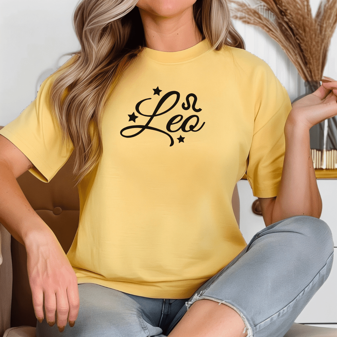 Leo Zodiac T-Shirt - The Mystical Moon Online Store