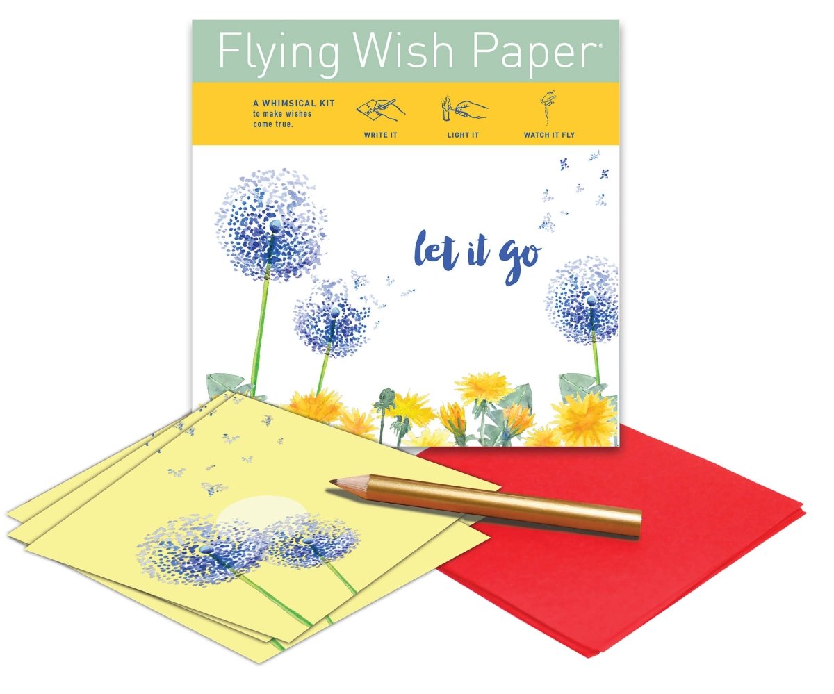 LET IT GO / Wish - Making Mini Kit / 15 Sheets + Accessories - The Mystical Moon Online Store
