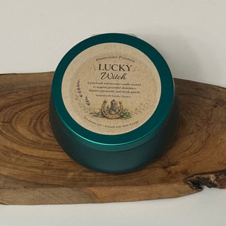 Limited Edition Lucky Witch Candle – 8 oz - The Mystical Moon Online Store