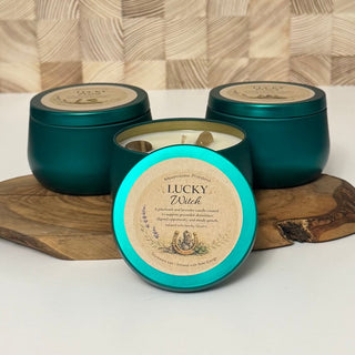 Limited Edition Lucky Witch Candle – 8 oz - The Mystical Moon Online Store