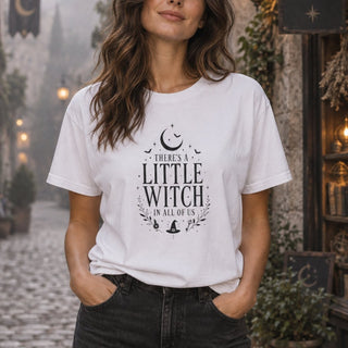 Little Witch Graphic Tee — There's a Little Witch in All of Us - The Mystical Moon