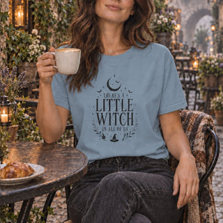 Little Witch Graphic Tee — There's a Little Witch in All of Us - The Mystical Moon