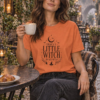 Little Witch Graphic Tee — There's a Little Witch in All of Us - The Mystical Moon