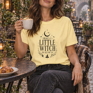 Little Witch Graphic Tee — There's a Little Witch in All of Us - The Mystical Moon
