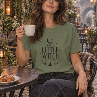 Little Witch Graphic Tee — There's a Little Witch in All of Us - The Mystical Moon