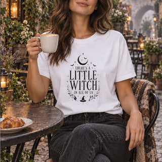 Little Witch Graphic Tee — There's a Little Witch in All of Us - The Mystical Moon