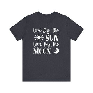 Live By The Sun, Love By The Moon T-Shirt - The Mystical Moon Online Store