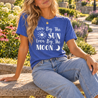 Live By The Sun, Love By The Moon T-Shirt - The Mystical Moon