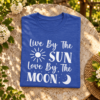 Live By The Sun, Love By The Moon T-Shirt - The Mystical Moon