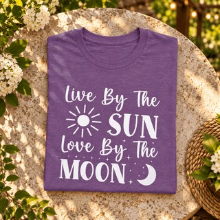 Live By The Sun, Love By The Moon T-Shirt - The Mystical Moon