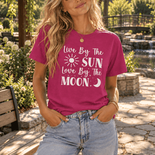 Live By The Sun, Love By The Moon T-Shirt - The Mystical Moon